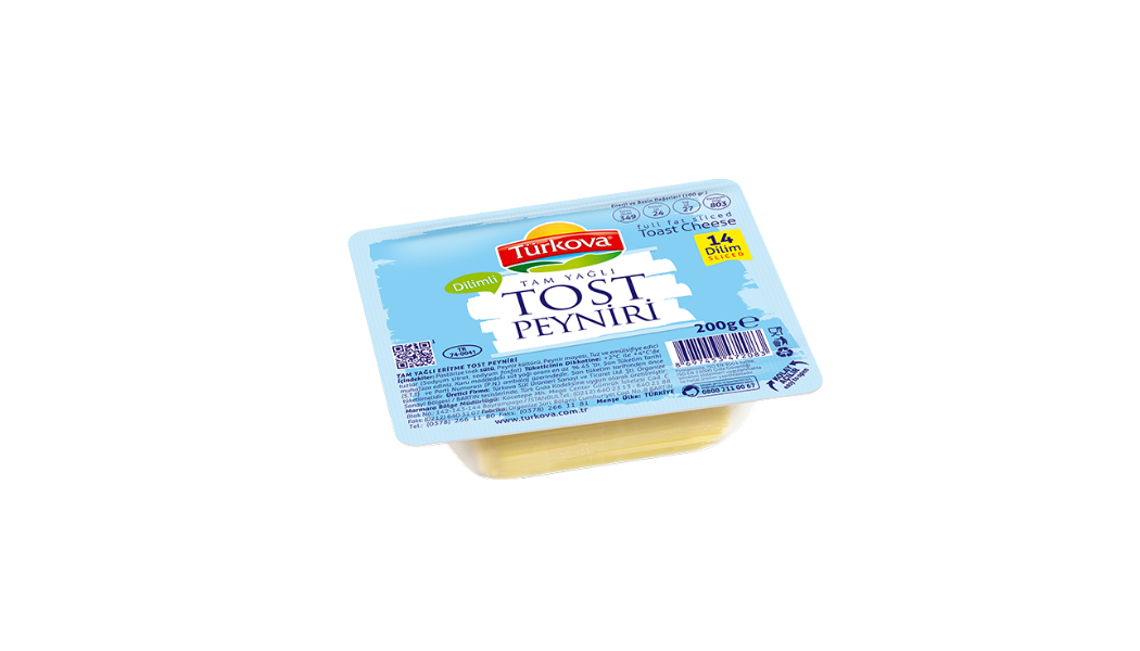 Türkova Tost Peyniri 200 Gr urun gorseli