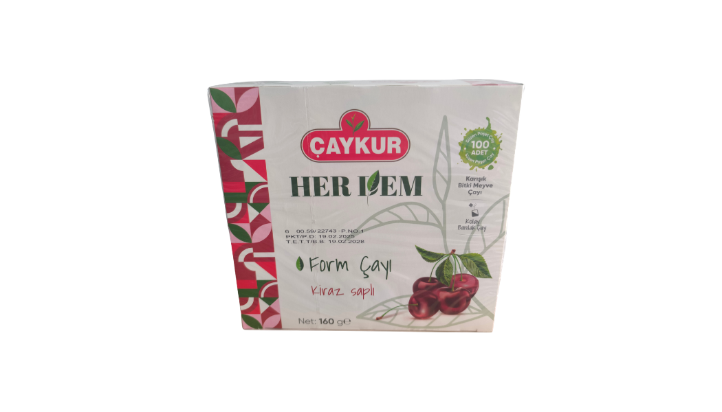 Çaykur Herdem Form Çayı Kirazsaplı 160 Gr urun gorseli